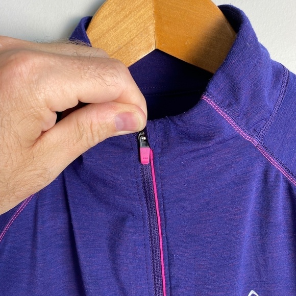 Paradox Womens Performance Merino Blend 1/4 Zip Pullover Athletic Top Size Small - Picture 5 of 14